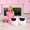 Paris Hilton Air Fryer, Large 6-Quart Capacity, Nonstick Made without PFAS, Touchscreen Display, 8-in-1 (Air Fry, Roast, Broil, Bake, Reheat, Keep Warm, Pizza, Dehydrate), Dishwasher Safe, White(White)
