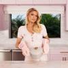 Paris Hilton Enameled Cast Iron Dutch Oven Heart-Shaped Pot with Lid, Dual Handles, Works on All Stovetops, Oven Safe to 500°F, 4-Quart, Cream(Cream)
