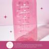 Paris Hilton Motivational Water Bottle with Straw and Leak-proof Flip-Top Lid, Motivational Time Markers, Carry Handle for Travel, Made without BPA, 50-Ounce, Pink(50 Ounces)