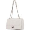Paris Hilton Madison Crossbody Purse Chain Strap Bag(Madison Faux Fur)