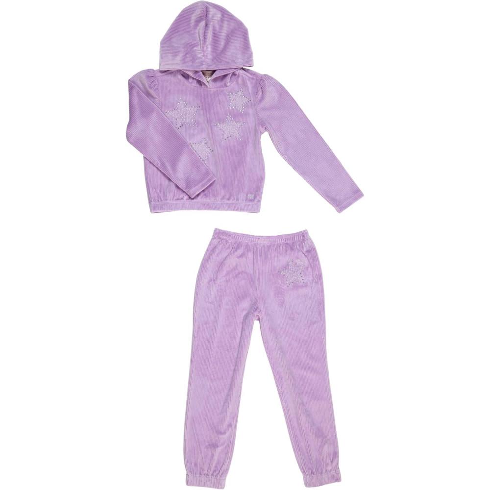 imageParis Hilton Girls Comfy Coordinating Outfit Lounge SetsPastel Lilac