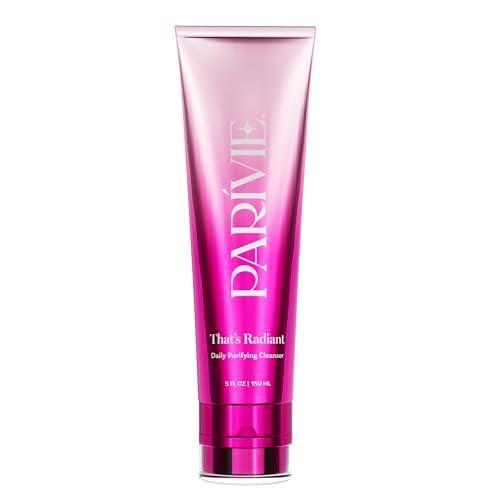 imageParivie Thats Radiant Daily Purifying Cleanser  GeltoCream Face Wash with BHA Ceramides ampamp Rice Extract  Gently Cleanses Removes Makeup and Impurities  5 fl oz