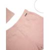 Paris Hilton Girls Comfy Coordinating Outfit Lounge Sets(Blush Pink)