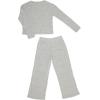 Paris Hilton Girls Comfy Coordinating Outfit Lounge Sets(Daisy Gray)
