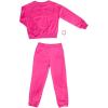 Paris Hilton Girls Comfy Coordinating Outfit Lounge Sets(Pink Glo)