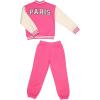 Paris Hilton Girls Comfy Coordinating Outfit Lounge Sets(Sugar Plum)