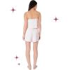 Paris Hilton Women’s Short Sleeve Top and Shorts Comfy 2 piece Pajama Set(Light Pink)