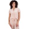 Paris Hilton Women’s Top and Pants Comfy 2 piece Pajama Sets(Blush Pink Iconic)