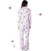 Paris Hilton Women’s Top and Pants Comfy 2 piece Pajama Sets(Holiday)