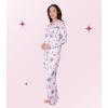 Paris Hilton Women’s Top and Pants Comfy 2 piece Pajama Sets(Holiday)
