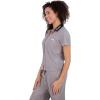 Paris Hilton Women’s Top and Pants Comfy 2 piece Pajama Sets(Light Grey Iconic)