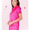 Paris Hilton Women’s Top and Pants Comfy 2 piece Pajama Sets(Pink)