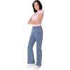 Paris Hilton Women’s Wide Leg Flare High Rise Stretch Denim Jeans