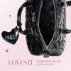 Paris Hilton York Barrel Purse Satchel Bag(Black)