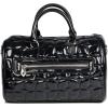 Paris Hilton York Barrel Purse Satchel Bag(Black)