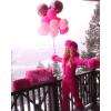 Paris Hilton York Hot Pink Duffle Bag with removable Strap and SLIV Card Case(Pink York)