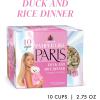 Weruva Paris Hilton Pamper Like Paris Natural Wet Dog Food, Duck and Rice, 2.75oz Cup (Pack of 10)
