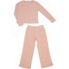 Paris Hilton Girls Comfy Coordinating Outfit Lounge Sets(Blush Pink)