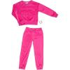 Paris Hilton Girls Comfy Coordinating Outfit Lounge Sets(Pink Glo)