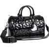 Paris Hilton York Barrel Purse Satchel Bag(Black)