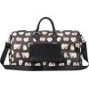 Paris Hilton York Black Duffle Bag with removable Strap and SLIV Card Case(Puppy York)
