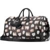 Paris Hilton York Black Duffle Bag with removable Strap and SLIV Card Case(Puppy York)