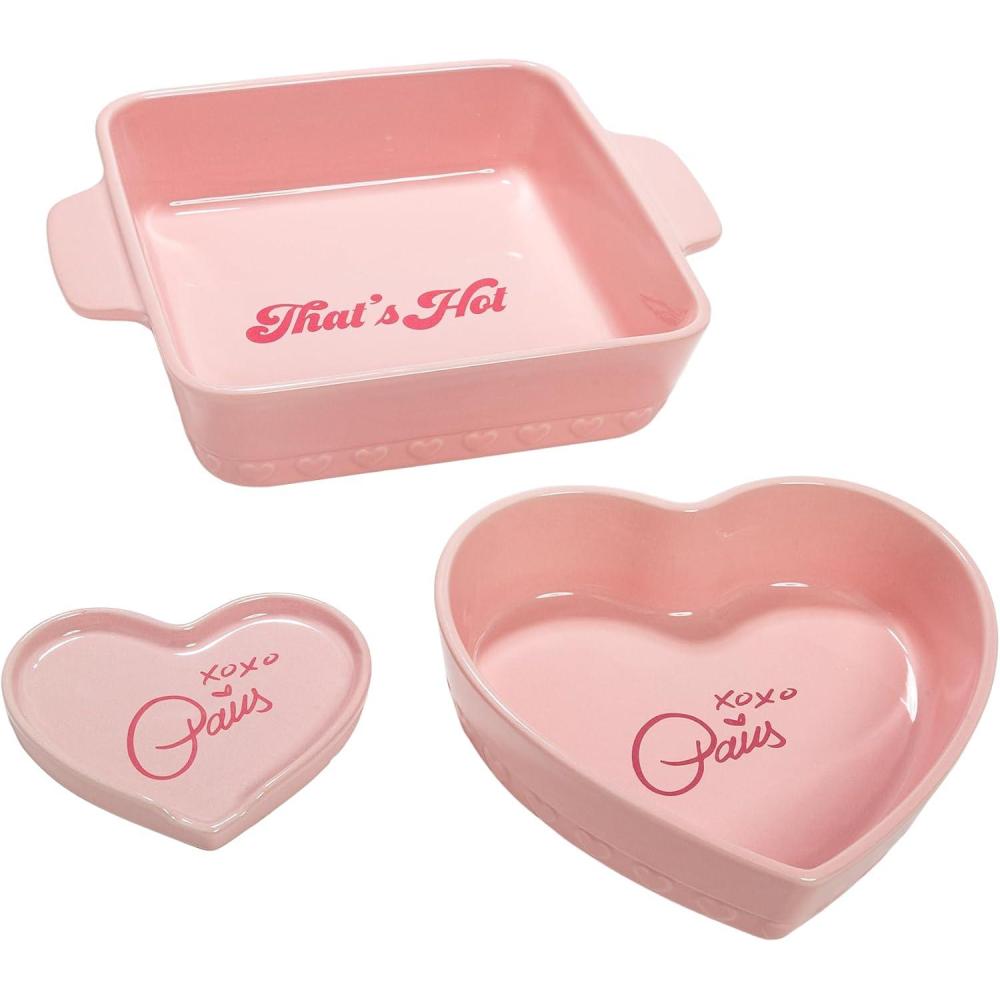 imageParis Hilton 3pc Ceramic Baker Set PK