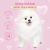 Paris Hilton Dog Shampoo – Sweet Pea & Vanilla Fresh Scent, Sulfate-Free Vegan & Hypoallergenic for All Dog Breeds, with Oatmeal & Aloe for Healthy Coats, Reduced Shed & Show-Ready Grooming 16oz/480ml(Sweet Pea & Vanilla)