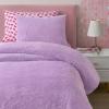 Paris Hilton 3 Piece King Size Comforter Set with 2 Pillow Shams – Soft Warm Chic & Lightweight Quilted Bed Spread, Housewarming & Birthday Gifts for Women & Teen Girls, Lavender Roses (Henrietta) | Cute Designs(Lavender)
