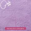 Paris Hilton 3 Piece King Size Comforter Set with 2 Pillow Shams – Soft Warm Chic & Lightweight Quilted Bed Spread, Housewarming & Birthday Gifts for Women & Teen Girls, Lavender Roses (Henrietta) | Cute Designs(Lavender)