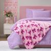 Paris Hilton Plush Throw Blanket for Couch Room Decor – Home Decor Cozy Cute Warm Blankets for Bed Home Sofa Living Room Decor – Gifts for Teen Girls & Women, 50×70 (Cherries)(Pink/Purple)